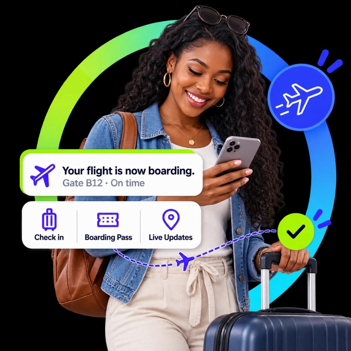 Travel & Airlines illustration